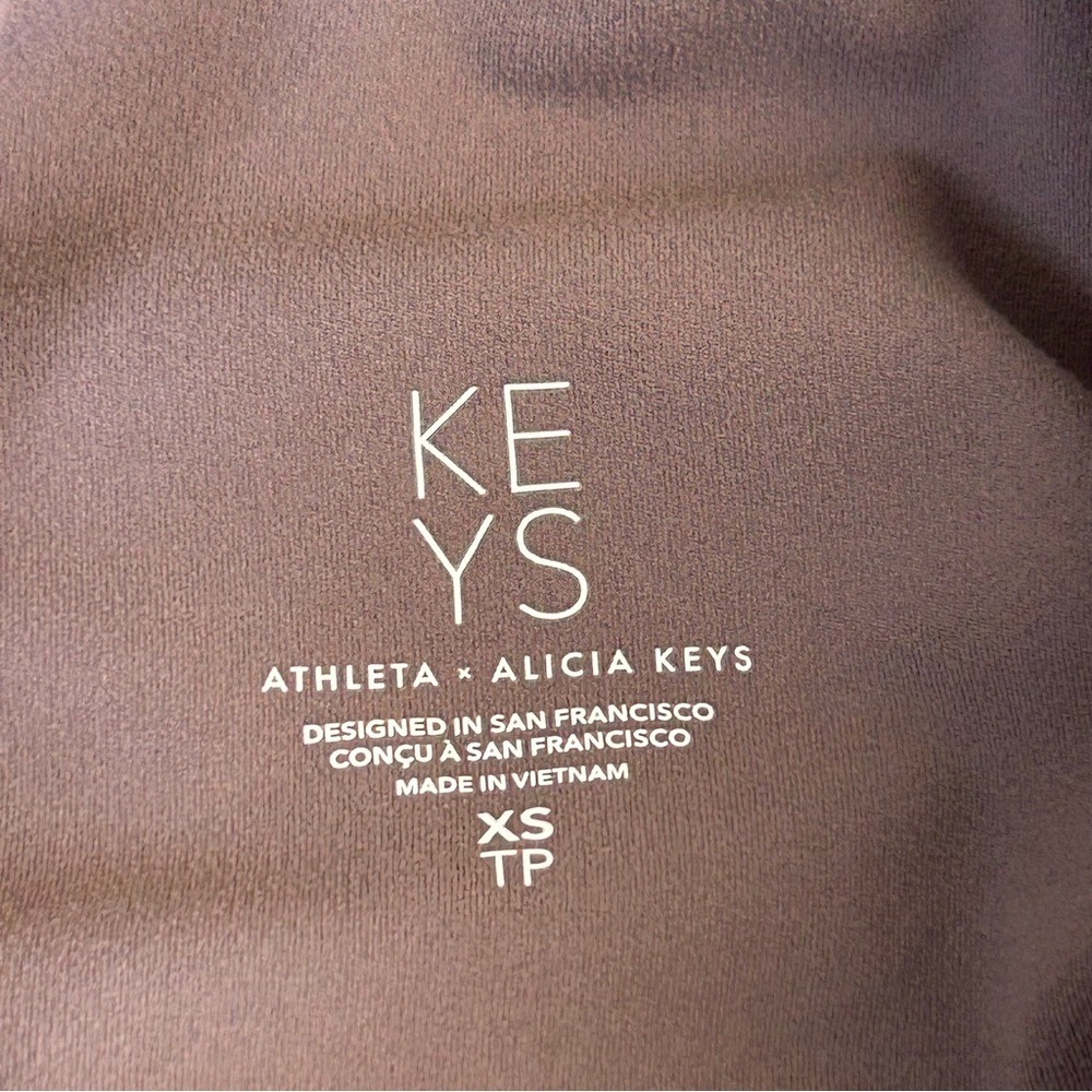 Athleta x Alicia Keys‎ Elation Ribbed Tights Powervita Fabric Leggings Size XS - Picture 5 of 10